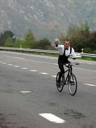 Camarero ciclista