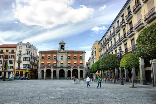 Plaza mayor de Zamora