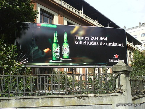 Valla de Heineken