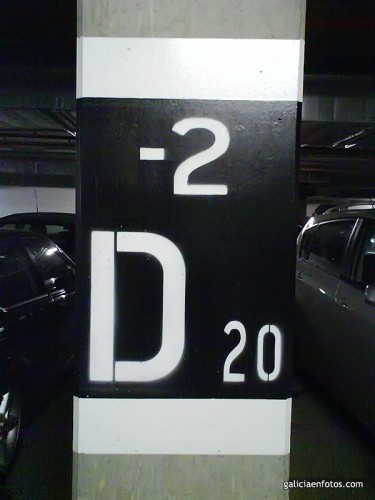 Columna del parking